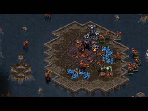 Once in a Lifetime - FlaSh vs Larva on Island Map