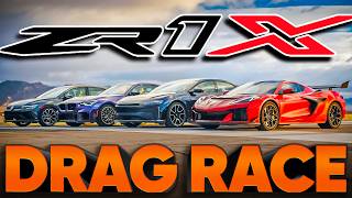 World's Quickest Car: Corvette Zr1x Vs Sapphire Vs "Fast" Cars - Cammisa Ultimate Drag Race Replay