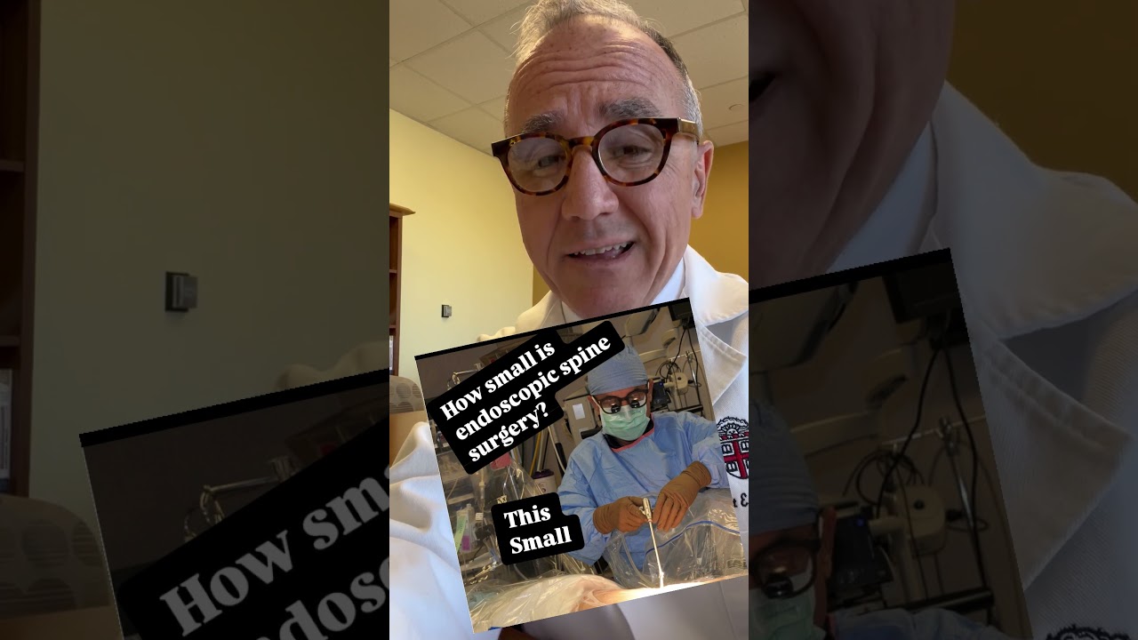 Why Endoscopic Spine Surgery? #spine#disc#backpain#neurosurgeon#chiropractic#pain#surgeon#surgery