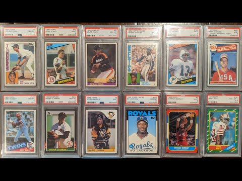 1980's PSA Graded Sports Cards *Part 2* (1984 - 1986)