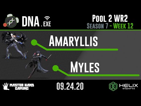 DNA.EXE S7:W12 - Amaryllis (Bayo, Robin) Vs. MOB | Myles (Joker) - Pool 2 WR2