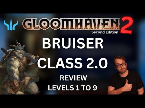 NEW Bruiser (Brute) class review for Gloomhaven Second Edition 2.0