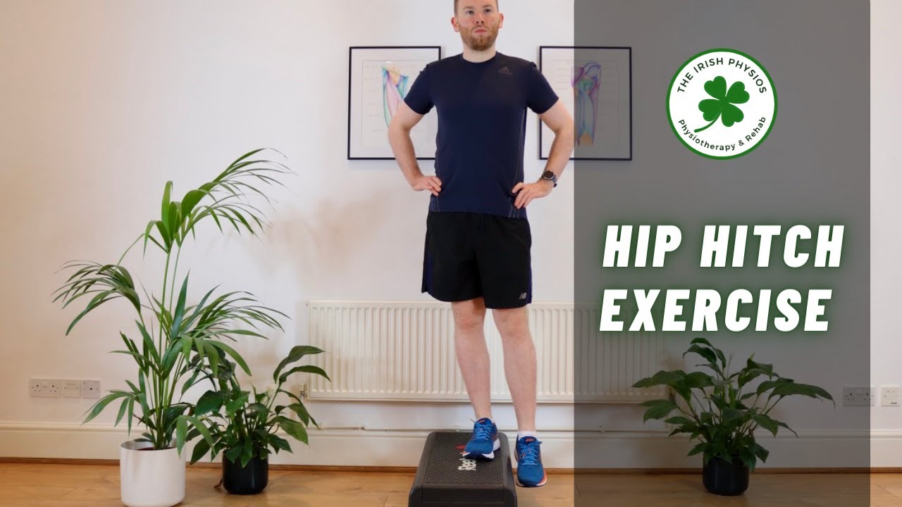 Hip hitch drill for glute medius activation
