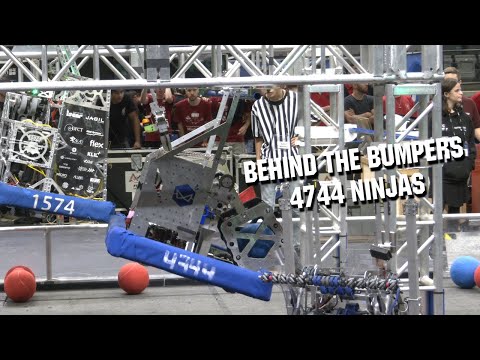 Behind the Bumpers 4744 Ninjas Rapid React Robot