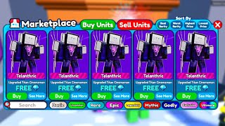 I GOT FREE OWNER SIGNED OLD GODLY x 4 🔥- Toilet Tower Defense 💎