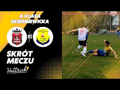 Start Pukinin - Sierakowianka Sierakowice - A klasa - 14 kolejka - skrót meczu