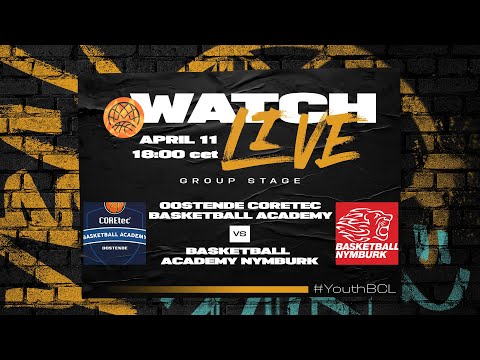 OOSTENDE CORETEC BASKETBALL ACADEMY v Basketball Academy NYMBURK | Full Game | Youth BCL 2023