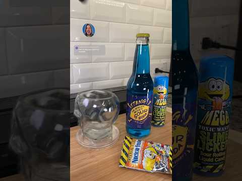 World’s most sour drink in a skull glass #shorts