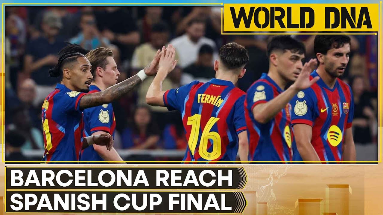Barcelona Blitz Athletic 5-0, Into Super Cup Final | WION World DNA