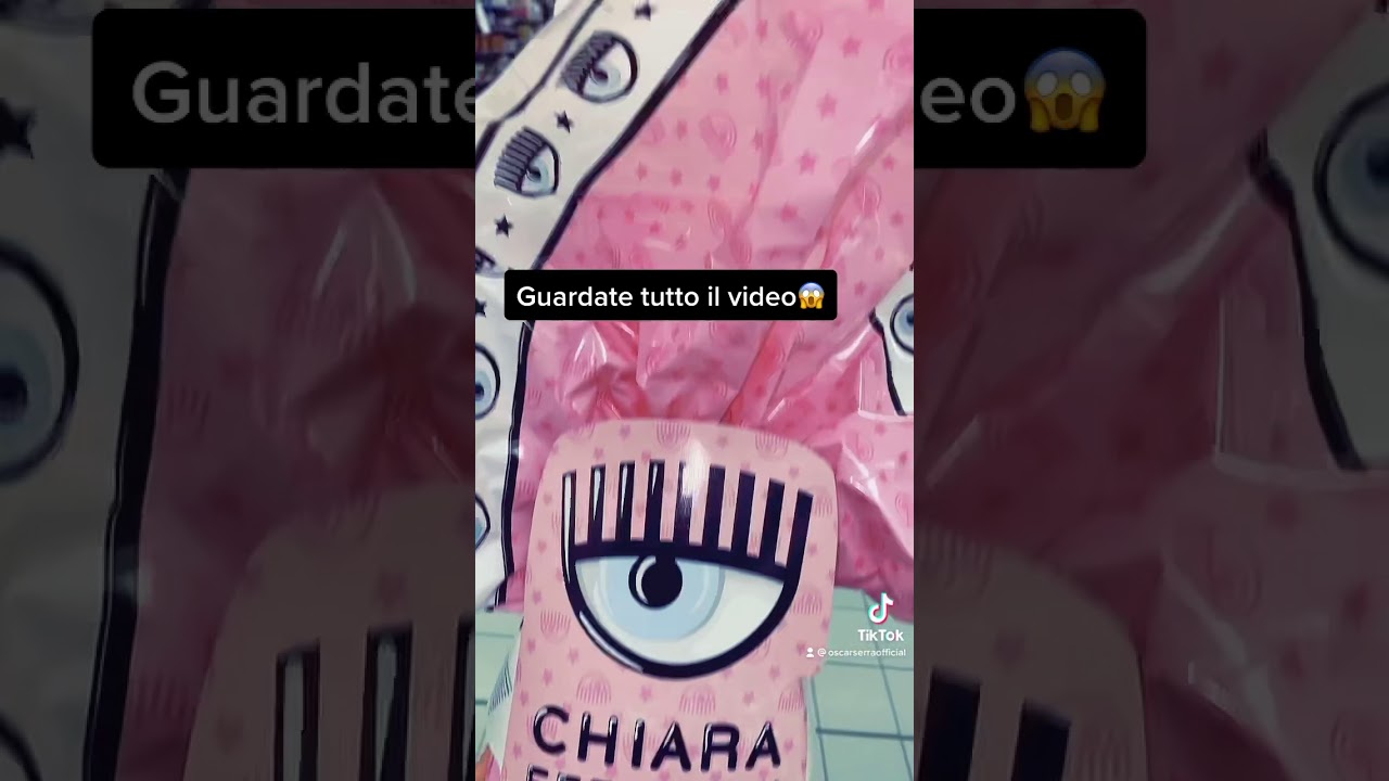 Uovo di pasqua di “Chiara Ferragni” adorooooOOOO Doppia sorpresa! By oscarserraofficial