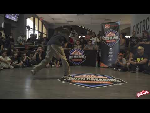 Cazrock Vs Riverflow - Top 16 - Youth Breaking Championships Las Vegas Qualifier -  B-Boy Network