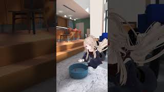 カニをビビらす真似してみた🦀　#超かぐや姫 #CosmicPrincessKaguya #netflix  #VRSNS #vrchat