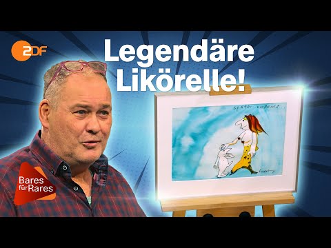 Udo Lindenberg Original! Aquarell vom Kultkünstler löst Fanmoment bei Händler aus | Bares für Rares