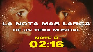 Daryl Hall &amp; John Oates &quot;Maneater&quot;. The Longest Musical Note in a Song Note B