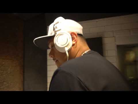 DJ Fuzz spinning at his studio #vlog