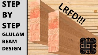 Glulam Beam Design Using LRFD!! video