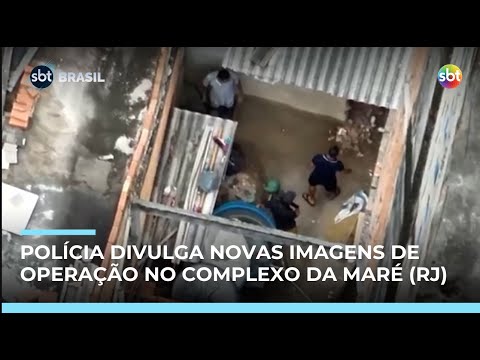 Operação na Maré: polícia do RJ e família divergem sobre morte; imagens mostram ação | #SBTBrasil