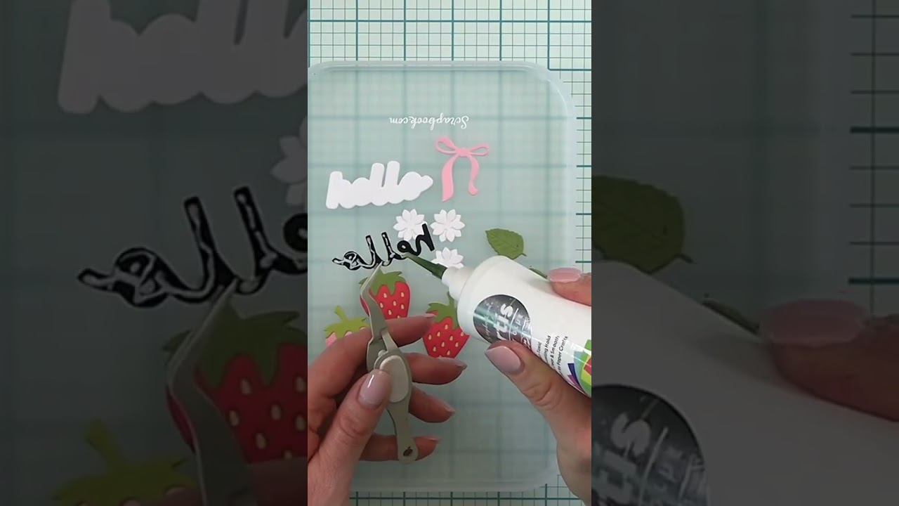 Meghann Andrew Creates Berry Sweet Interactive Card
