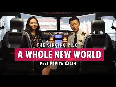 A Whole New World Aladdin Cover - THE SINGING PILOT & Pepita Salim