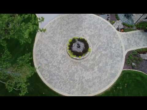 This driveway runs circles around the ordinary!