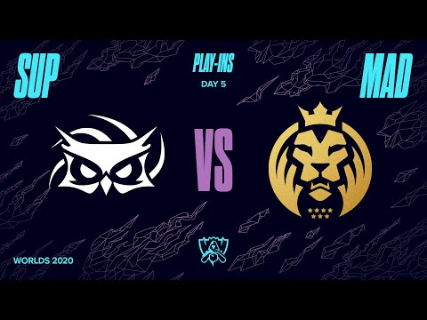 SUP vs. MAD - Game 1 | Play-In Knockouts Day 1 | 2020 World Championship