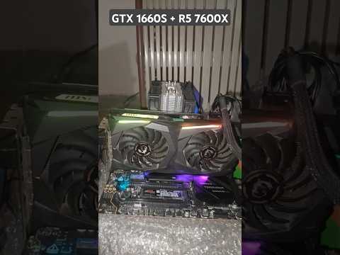 GTX 1660 Super + R5 7600X - Test In 25+ Games