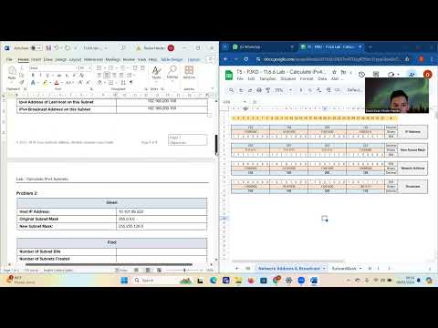 11.6.6 Lab Calculate IPv4 Subnets