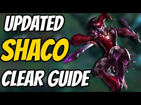 UPDATED Shaco Jungle Clear - Season 12 Fastest Clear!