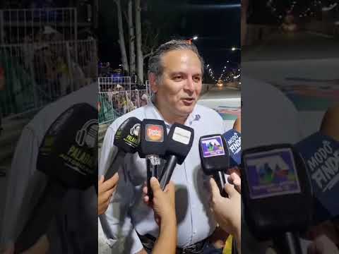 49°Edición de los Corsos de Aguilares. Secretario general del Ente Tucumán Turismo, Marcos Díaz