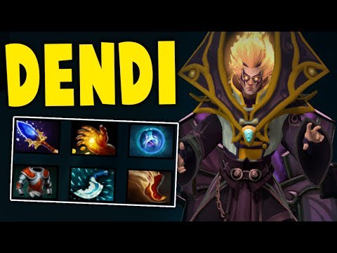 Dendi Invoker Dota 2 Gameplay