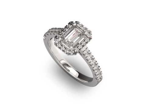 POLAD Diamond Engagement Ring - 1.50 ctw R32533-1W