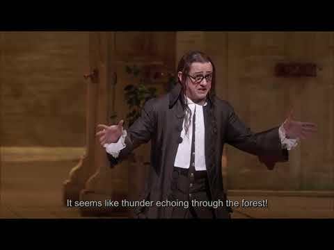 Alexander Vinogradov as Don Basilio in "Il Barbiere di Siviglia": "La Calunnia"