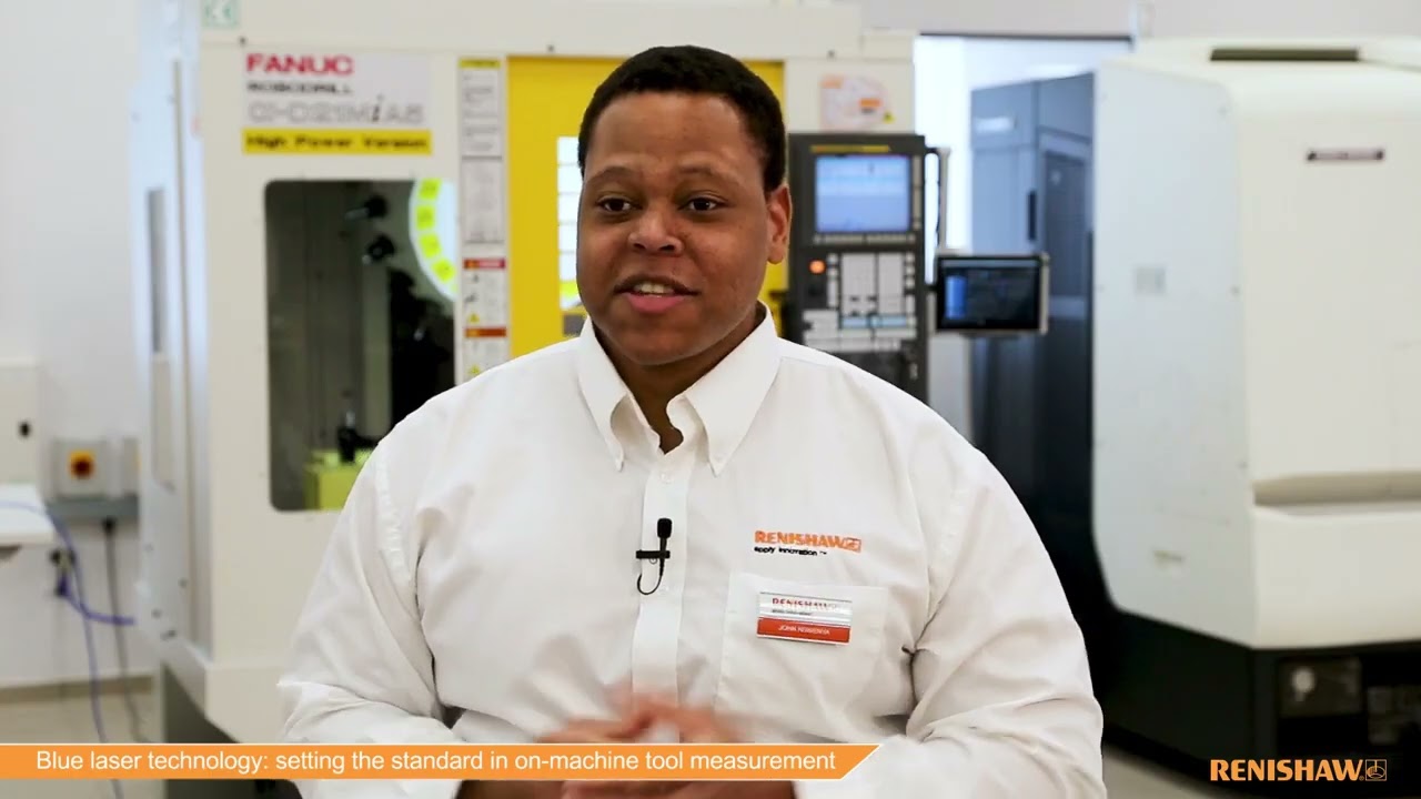 Renishaw - Introducing Renishaw’s NC4+ Blue non contact tool setter for on machine tool measurement