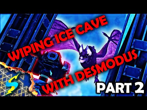 Wiping Ice Cave With DESMONDUS! The NEW BAT | Ice Cave Raid Part 2 | Official PvP Small Tribes