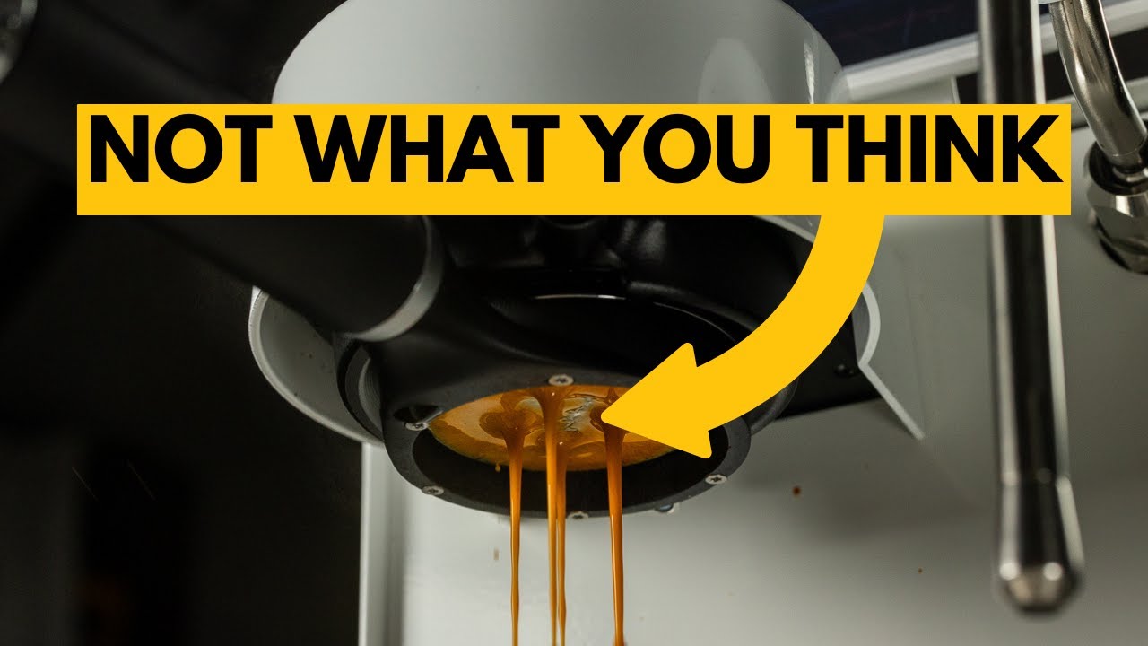 NAKED PORTAFILTERS ARE LIARS...sometimes