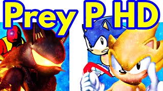 Cover art for Friday Night Funkin' Sonic.EXE Prey HD Good Ending / Sonic (FNF Mod/Hard/starved)