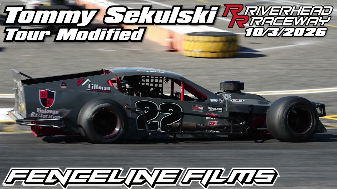 Tommy Sekulski Tour Modified Riverhead Raceway Baldwin Evans & Jarzombek 77 2026