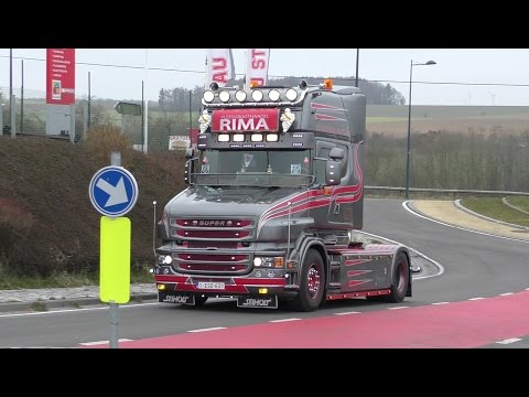 Truckshow Ciney 2016 open loud pipes saves lives