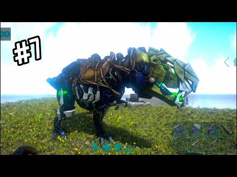Taming Tek Rex [Ark ultimate mobile edition]