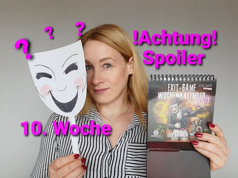 Exit-Game Wochenkalender 2021/ 10. Woche !Achtung! Spoiler /Der Gambler/ Escape Dysturbia
