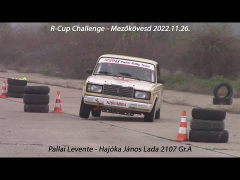 Pallai Levente - Hajóka János Lada 2107 Gr.A R-Cup Challenge - Mezőkövesd 2022.11.26.