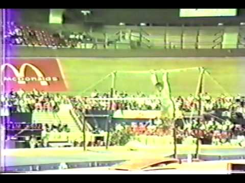 8th T HUN Zsuzsa Csisztu UB - 1985 World Gymnastics Championships 9.250