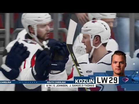 ECHL Hockey - Adirondack Thunder @ South Carolina Stingrays - NHL 20 Simulation Full Game 14/2/20