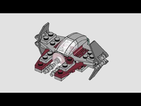 LEGO 912066 Instructions | Star Wars | Jedi Interceptor | Magazine Gift