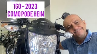 CG 160 FAN 2023 CINZA- como pode hein