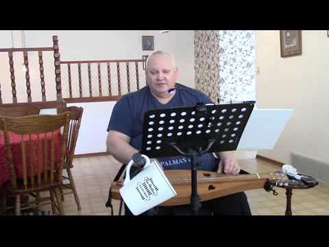 WORRIED MAN BLUES played on a standard 6 string tear drop mountain dulcimer