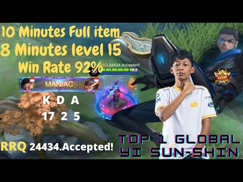 The Maximum Power Of Yss | Top 1 Global Yss | 24434.Accepted! - Mobile Legends: Bang Bang
