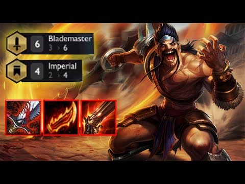 [TFT] 6 Blademaster 4 Imperial Godlike Draven  | Scarra vs Reckful | 3Star Yasuo | TFT HIGHLIGHTS #1