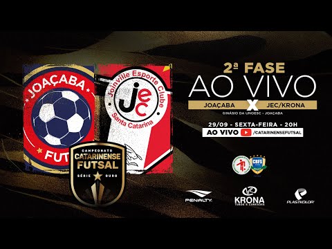 CAMPEONATO CATARINENSE SÉRIE OURO 2023 - 2ª FASE - Joaçaba Futsal X JEC/Krona