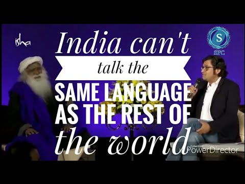 Freedom of Speech! Arnab Goswami asks Sadhguru
